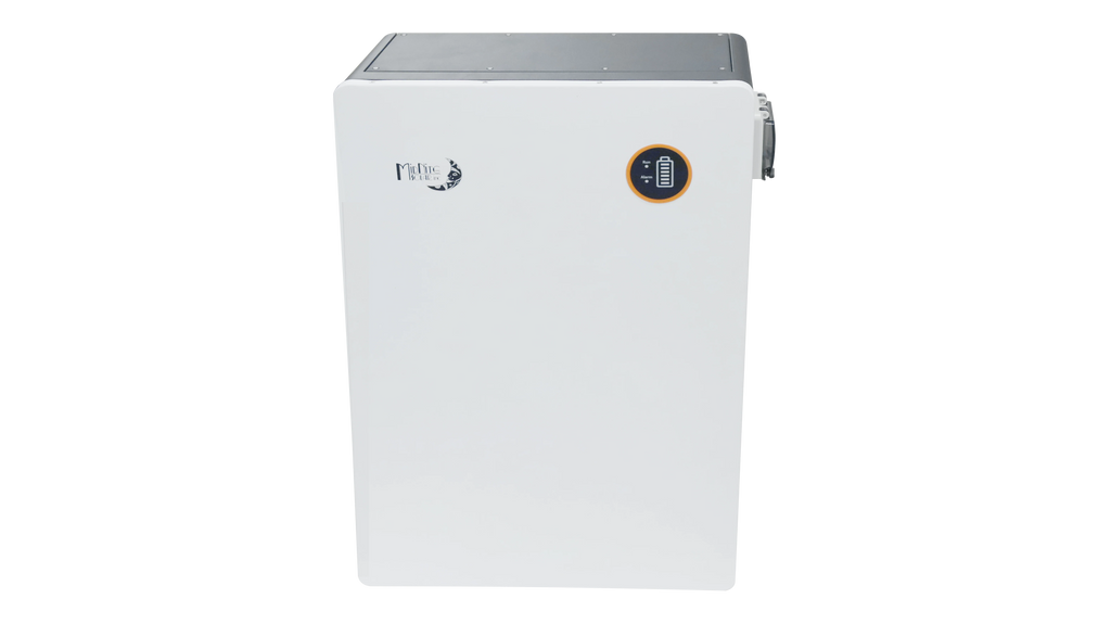 MidNite Solar MNPowerflo16 | 20+ Year Design Life | 48v 310Ah | 16.1 kWh Capacity | Self Heating | Outdoor Wallmount LiFePO4 Battery