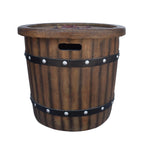 25" Round 40K BTU Liquid Propance Concrete Fire Pit