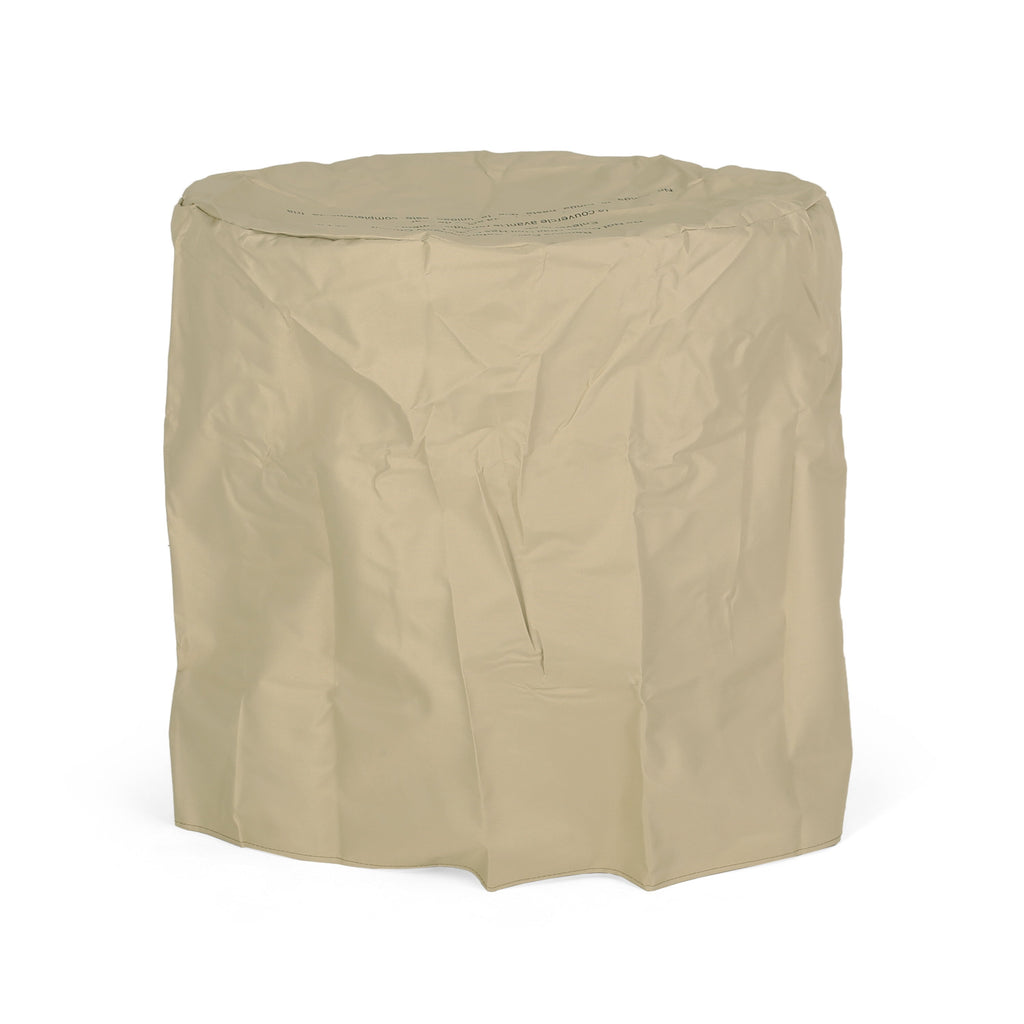 25" Round 40K BTU Liquid Propance Concrete Fire Pit