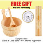 Golden Designs Monaco Near Zero EMF 6-Person FAR Infrared Sauna