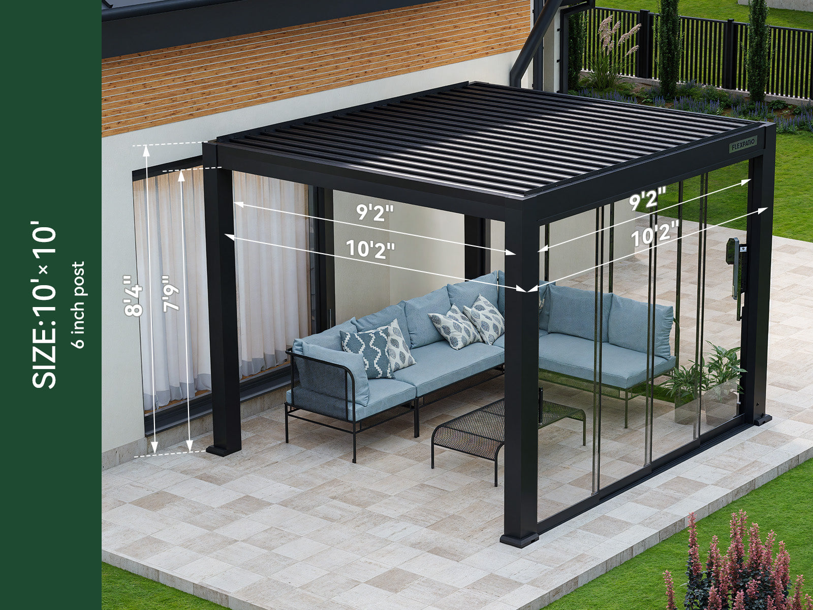 FlexPatio POWER+ Motorized Pergola