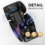 2024 Massage Chair Recliner with Zero Gravity with Full Body Air Pressure