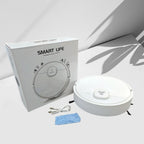Smart Home Robotic Vacuum Cleaner with Mopping Function and Charging Capability