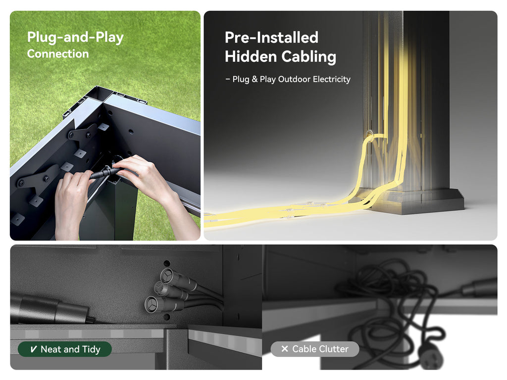 FlexPatio POWER+ Motorized Pergola