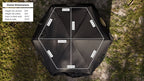 North Shore Dome Sauna Tent Starter Package (8-person)