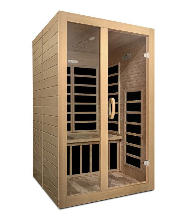 Dynamic "Santiago" 2 Person Low EMF FAR Infrared Sauna