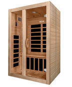 Dynamic "Santiago" 2 Person Low EMF FAR Infrared Sauna