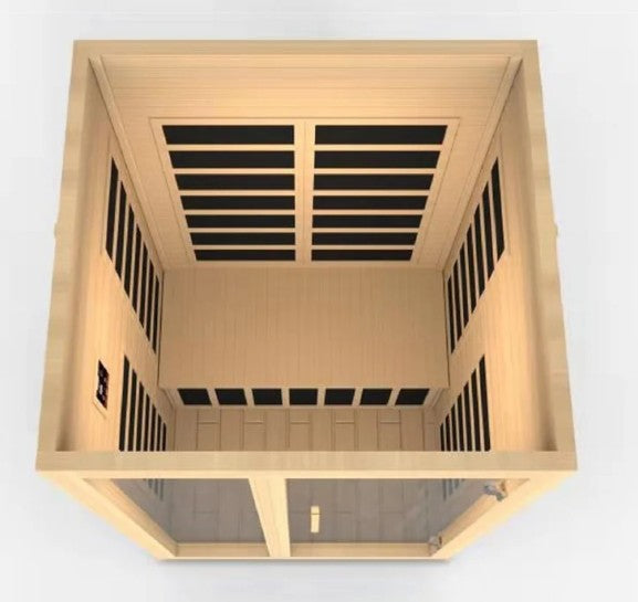 Dynamic "Santiago" 2 Person Low EMF FAR Infrared Sauna