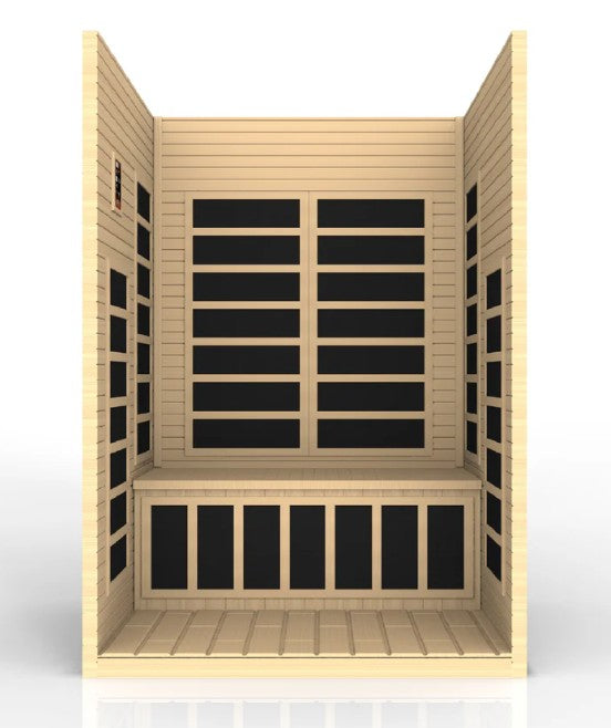 Dynamic "Santiago" 2 Person Low EMF FAR Infrared Sauna