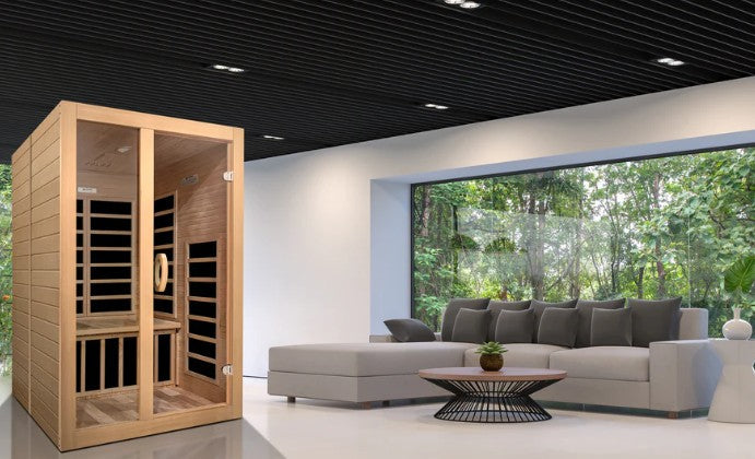 Dynamic "Santiago" 2 Person Low EMF FAR Infrared Sauna