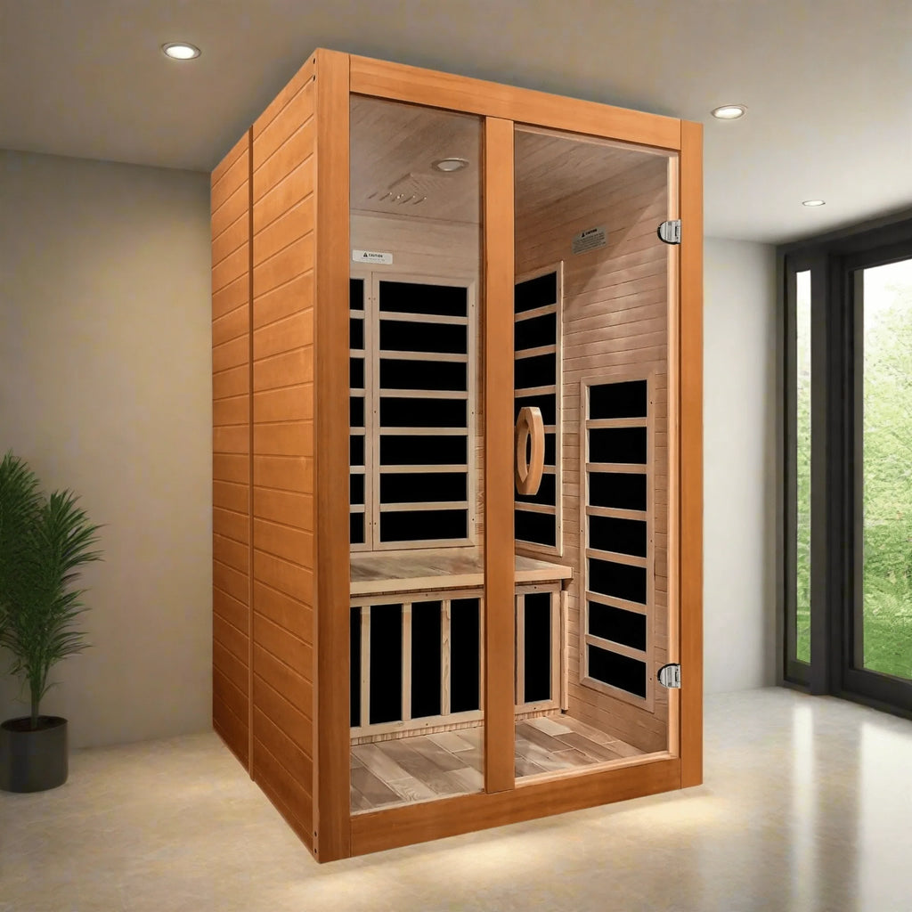 Dynamic "Santiago" 2 Person Low EMF FAR Infrared Sauna