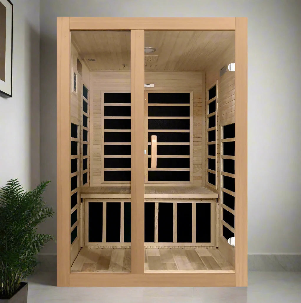 Dynamic "Santiago" 2 Person Low EMF FAR Infrared Sauna