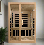 Dynamic "Santiago" 2 Person Low EMF FAR Infrared Sauna