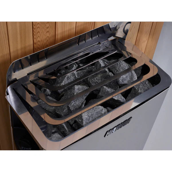 Golden Designs Savonlinna 3-Person Outdoor Traditional Sauna - Canadian Red Cedar Interior