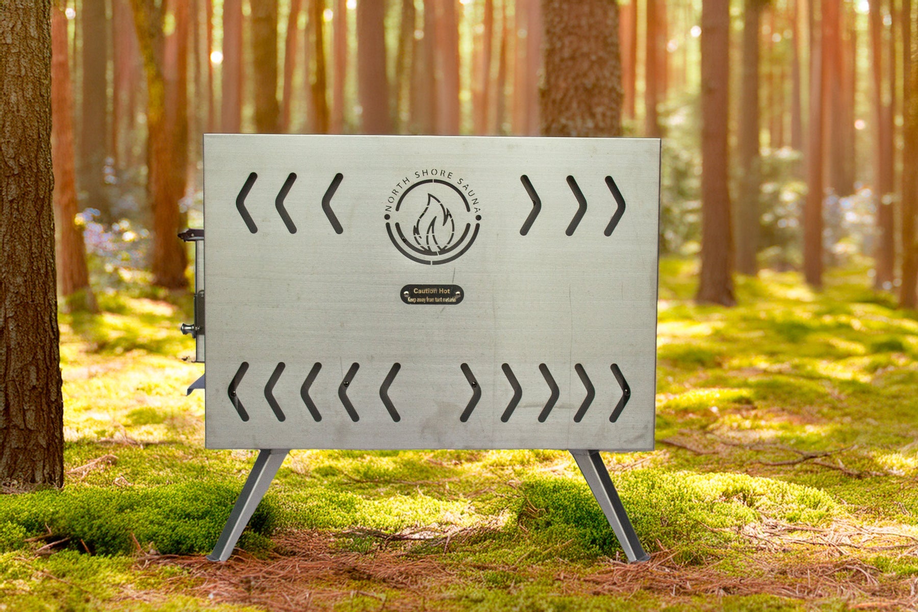 North Shore Sauna Tent Wood Stove XL