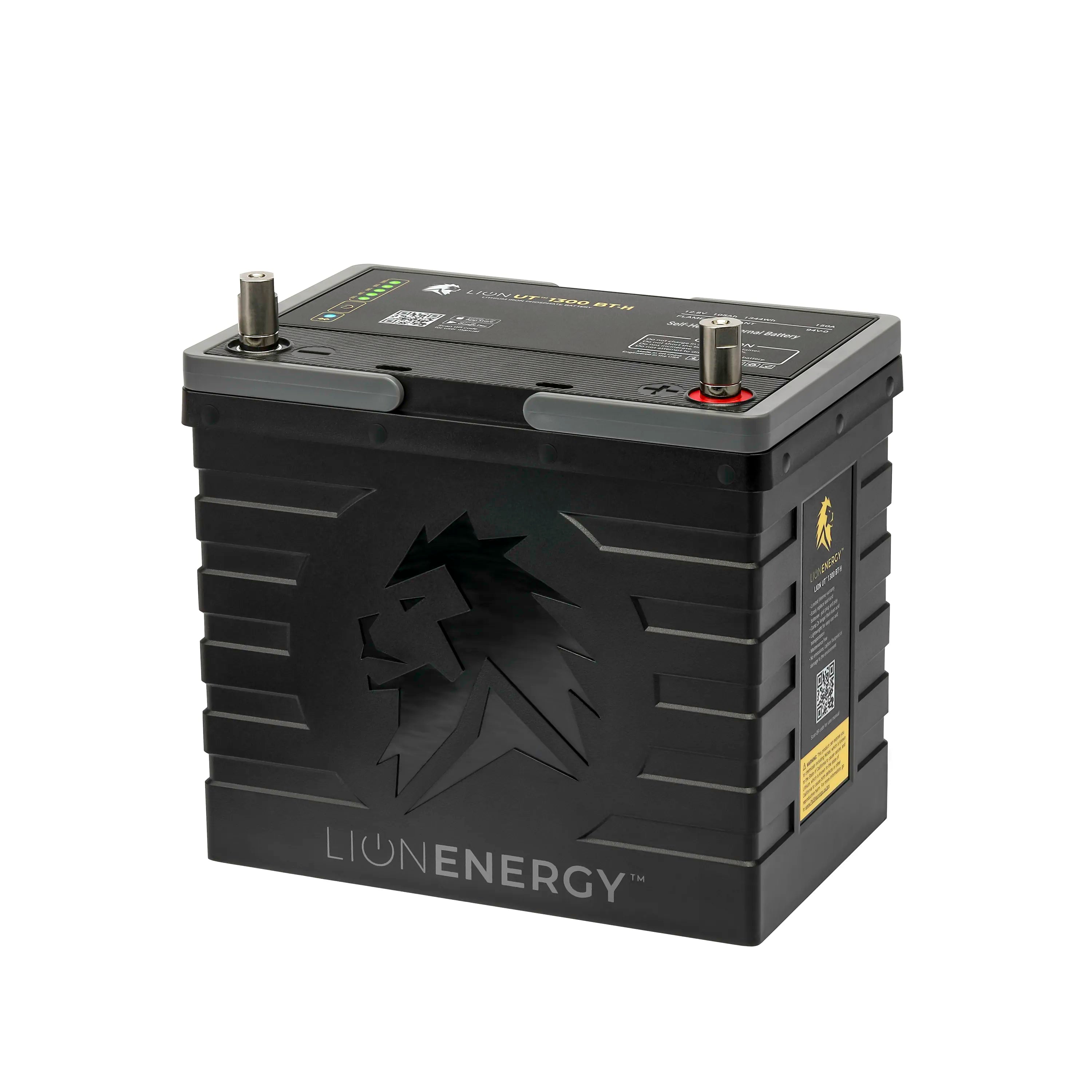 UT 1300 BT Lithium Iron Phosphate Battery For Energy Storage or Auxiliary Power