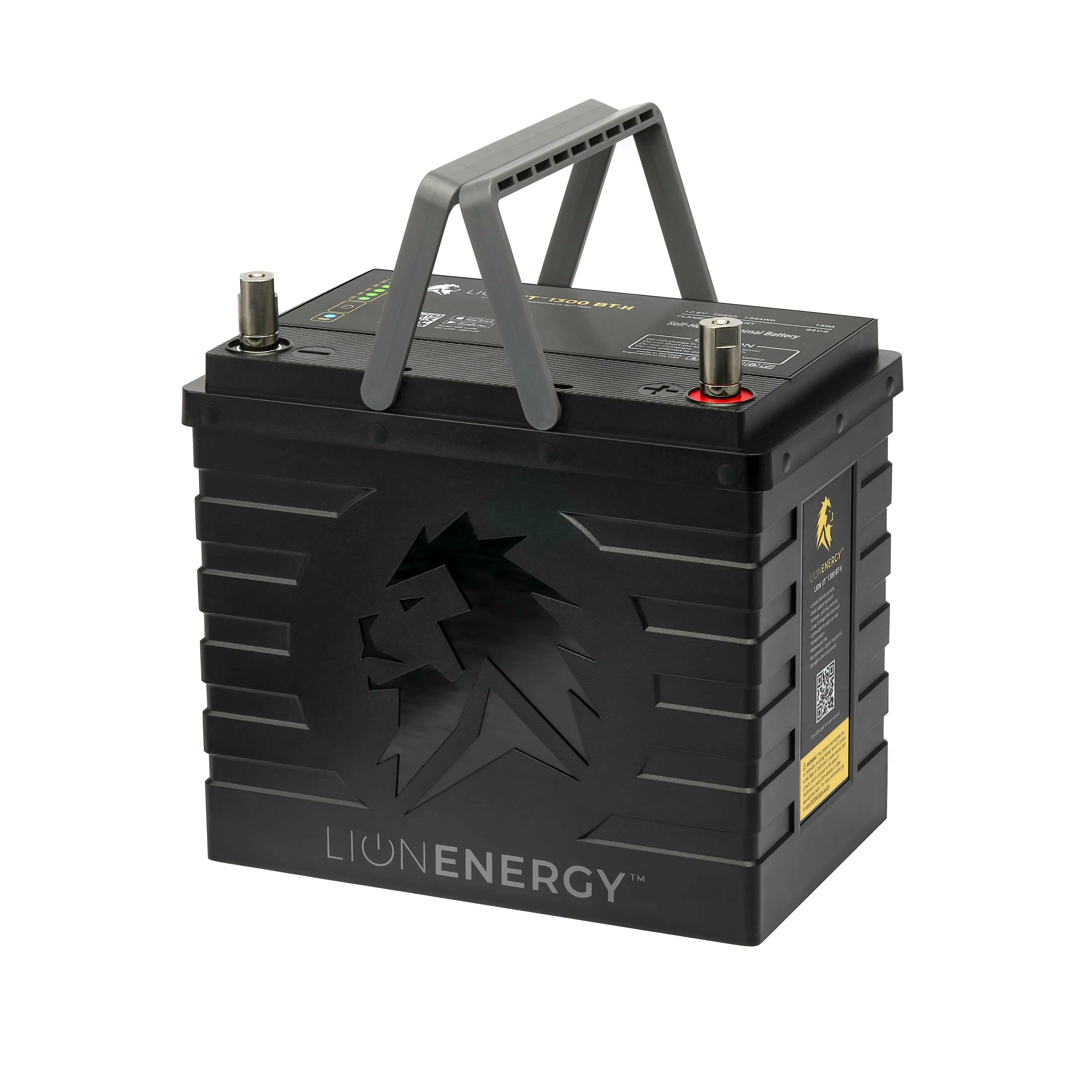 UT 1300 BT Lithium Iron Phosphate Battery For Energy Storage or Auxiliary Power