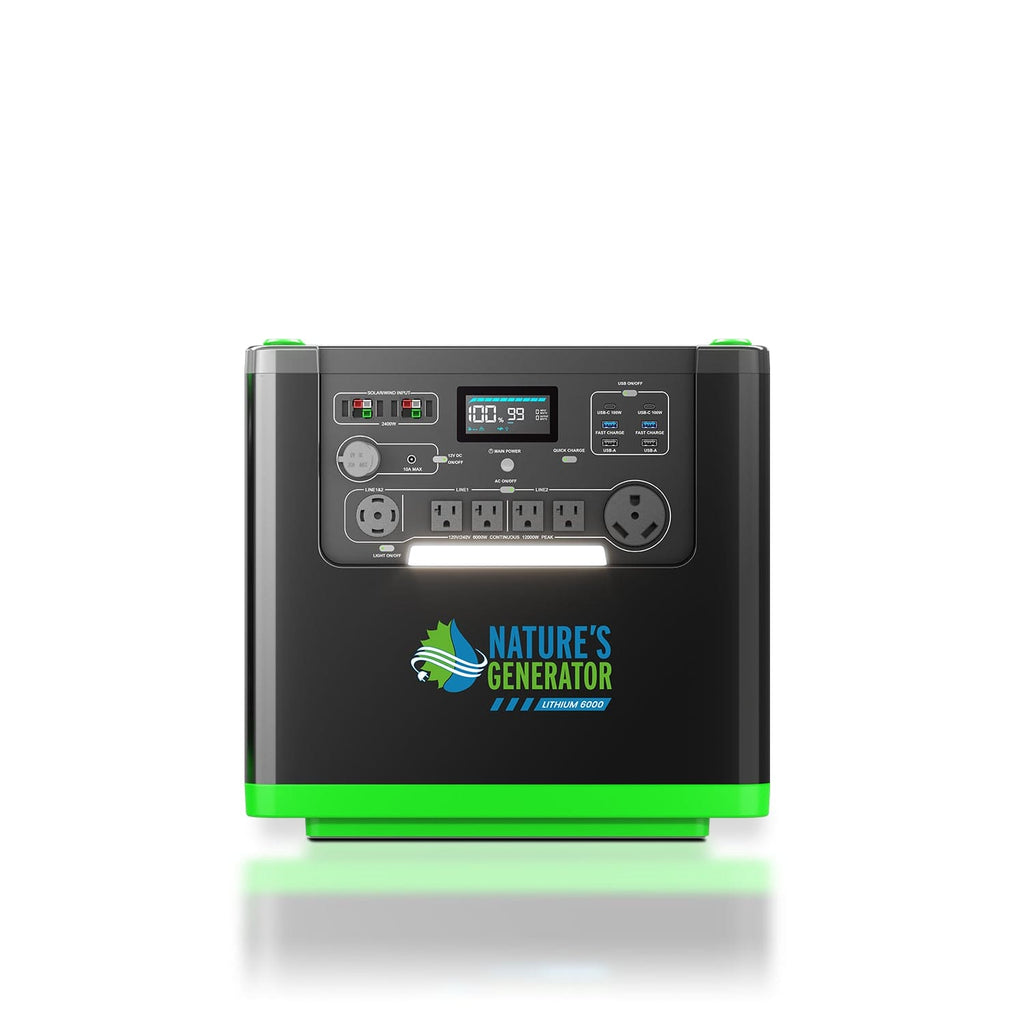 Nature's Generator Lithium 6000 Power Station