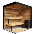 ThermaSol Lumaria - Glass, 2-6 Person, Indoor Sauna