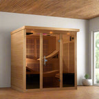 Golden Designs Monaco Near Zero EMF 6-Person FAR Infrared Sauna