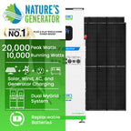 Nature's Generator MyGrid 10K Solar and Wind Generator for Home