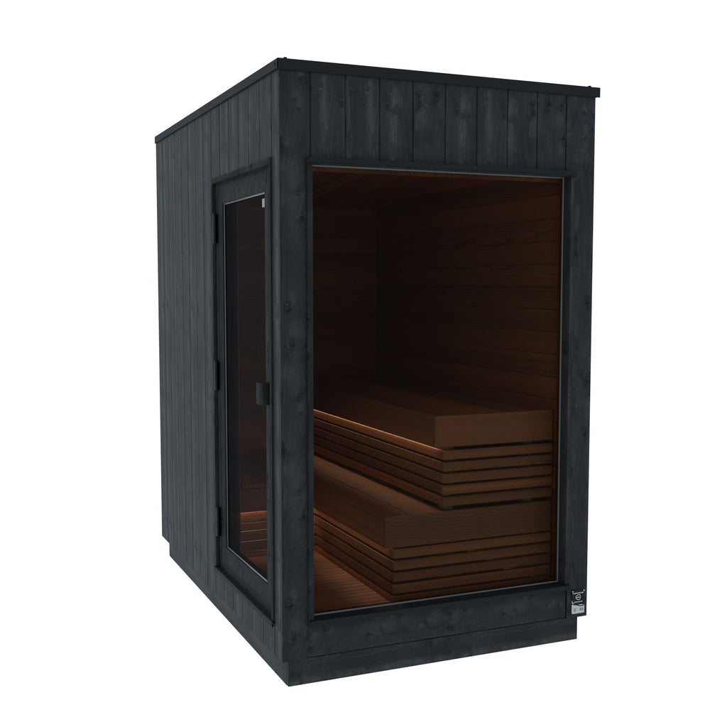Thermasol Nordic Misty - Dark Nordic Spruce, 2-6 Person, Outdoor Sauna