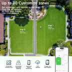 Titan‑100 Robotic Lawn Mower – Perimeter‑Free, Self‑Charging, Ultra‑Quiet Smart Mower for Up to 1.5‑Acre Lawns