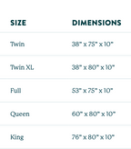 Rize Home RZ Cool Flex Plus 12" Mattress