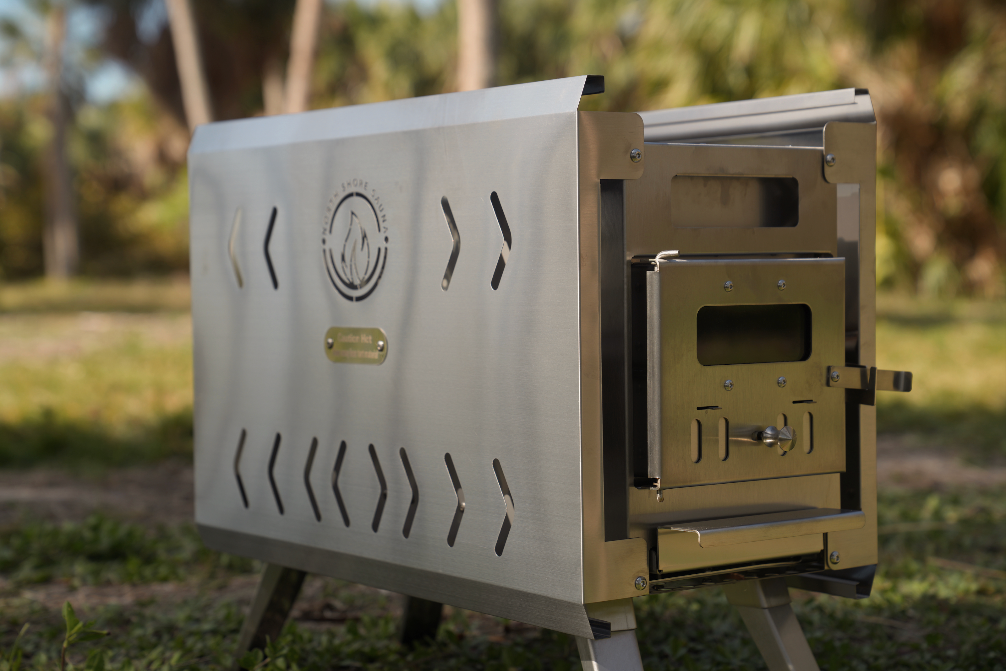North Shore Mini Cube Sauna Tent Starter Package (2-person)