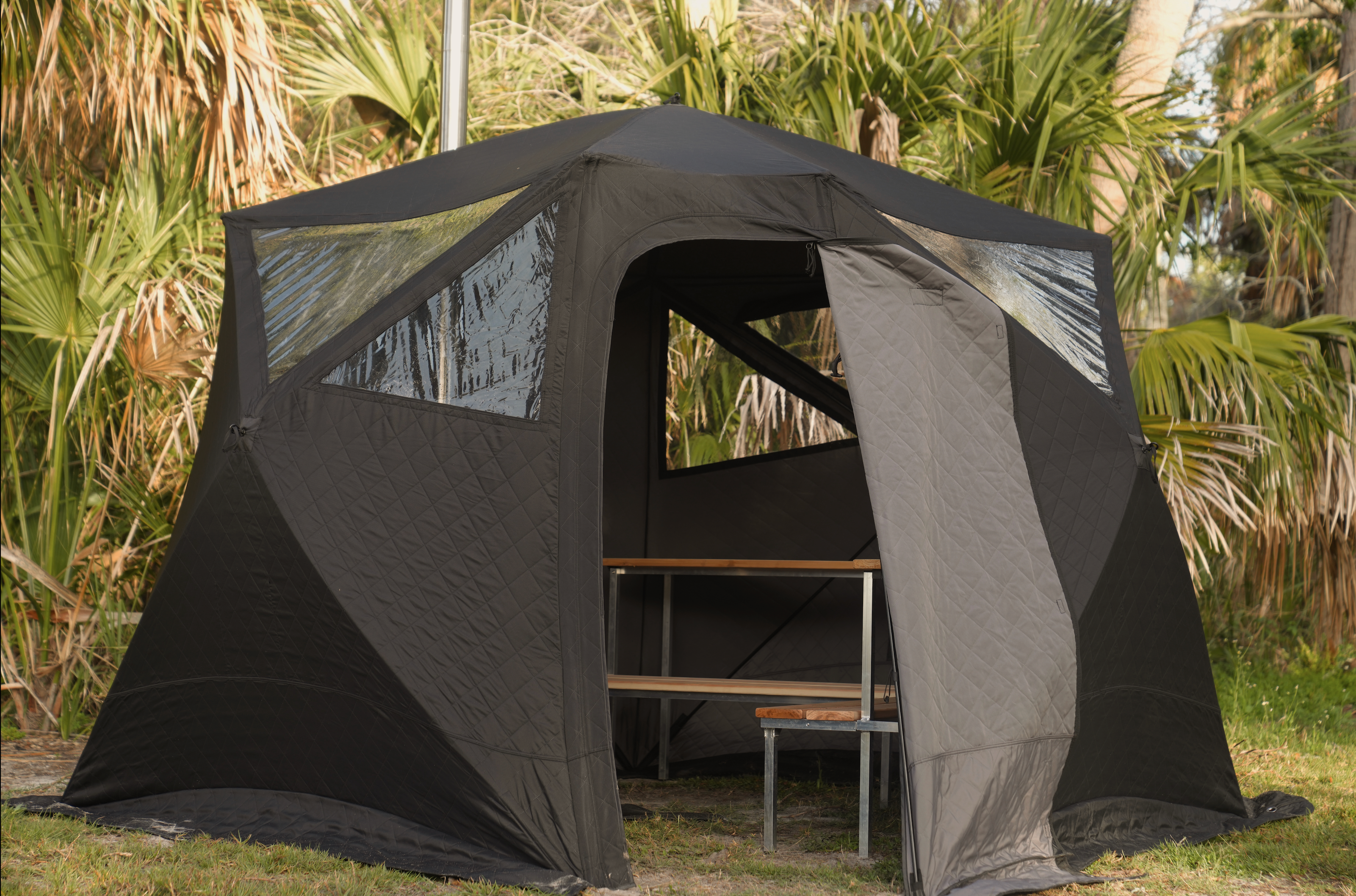 North Shore Nova 6 Sauna Tent Elite Experience Package (6-person)