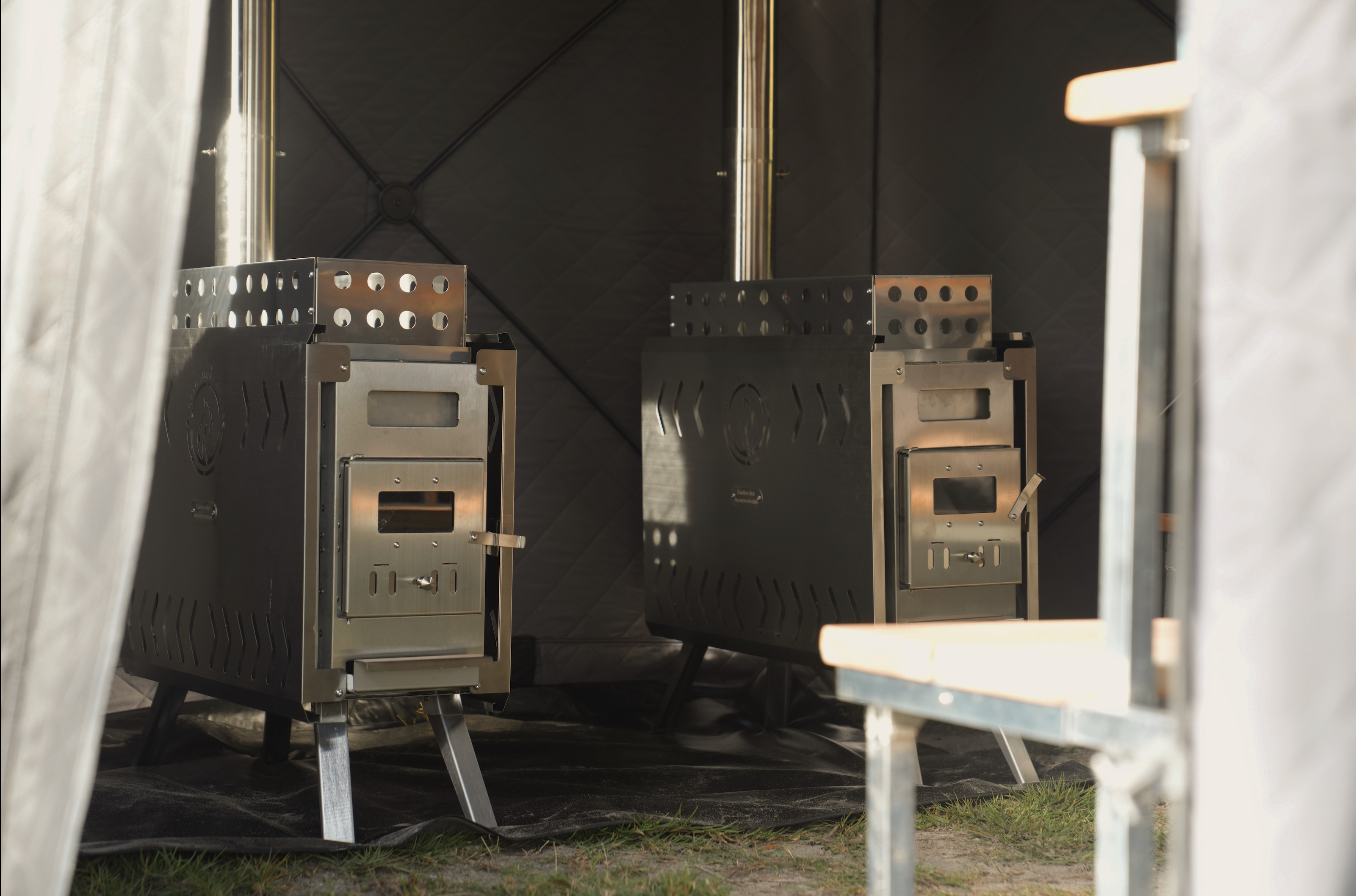 North Shore Dome Sauna Tent Elite Experience Package (8-person)