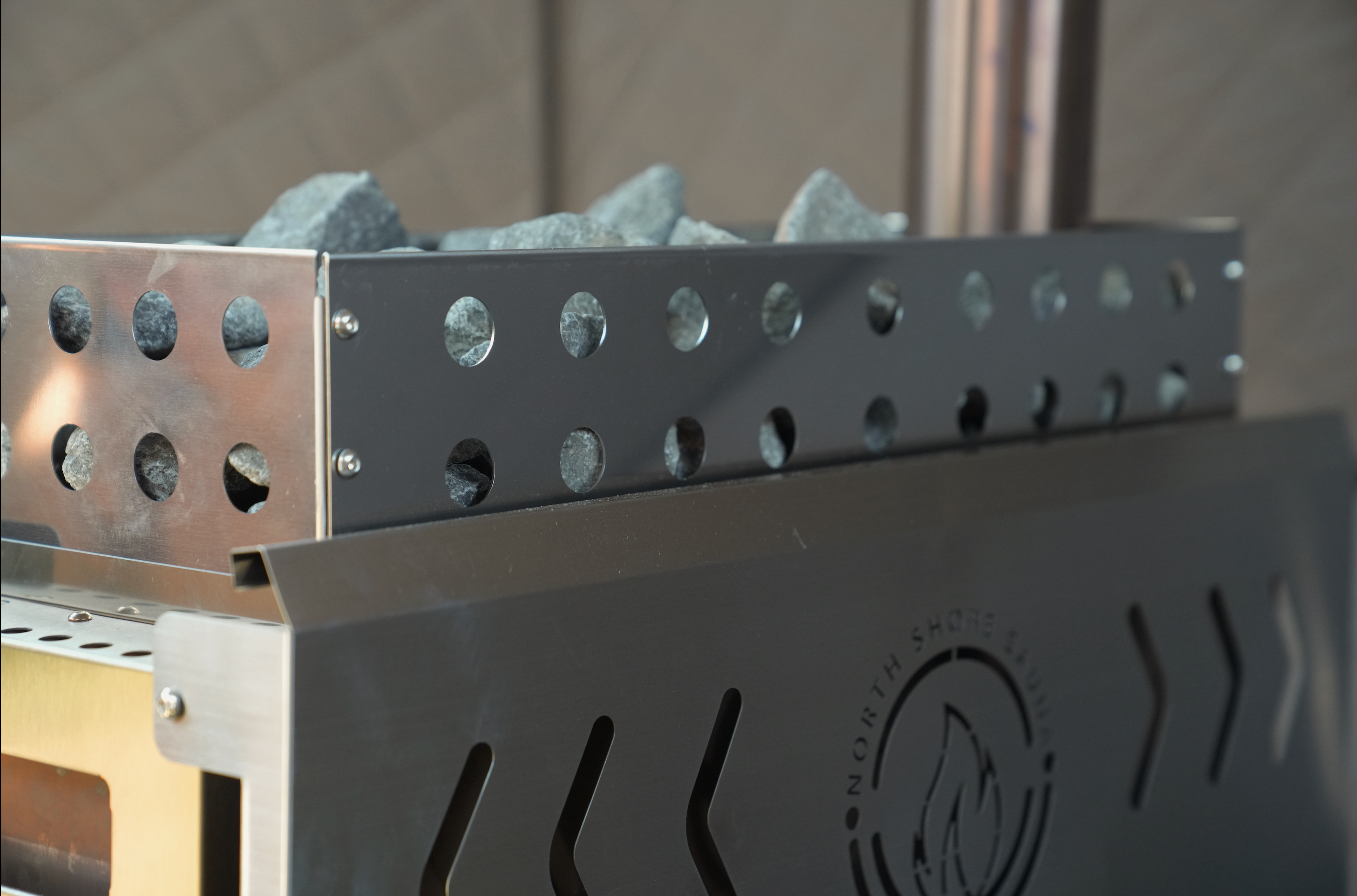 North Shore Sauna Stove Rock Basket – Maximize Steam and Relaxation