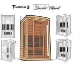3 Person Home Infrared Sauna | Medical 5™