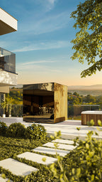 ThermaSol Spectra - Tyrol Panel, 3-4 Person, Outdoor Sauna