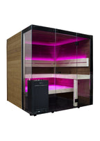 Thermasol Block - Rustic Adler, 2-6 Person, Indoor Sauna