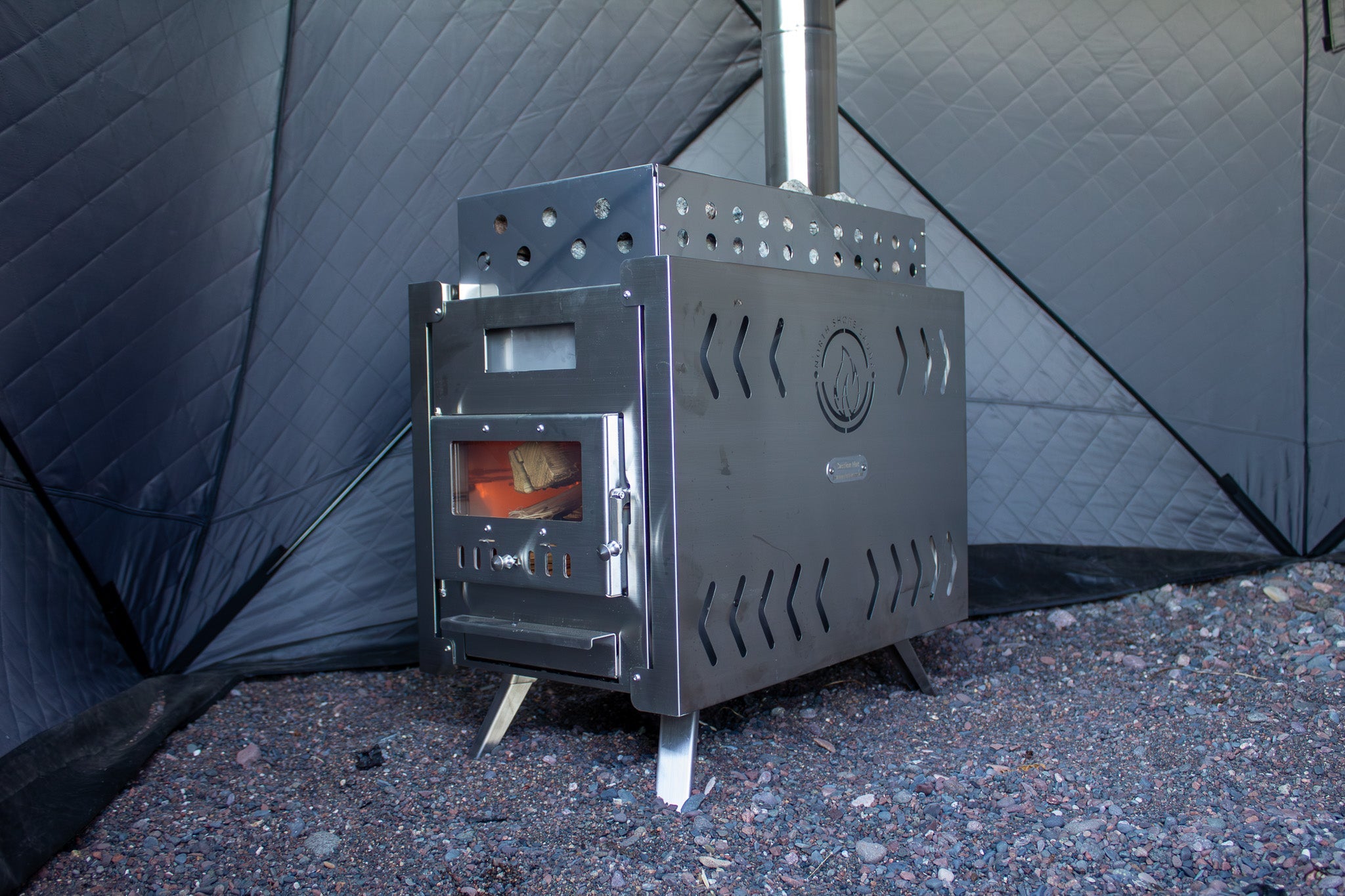North Shore Nova 6 Sauna Tent Starter Package (6-person)