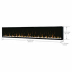 Dimplex IgniteXL Linear Fireplace Electric With Comfort Saver Heating System (SAK82596)