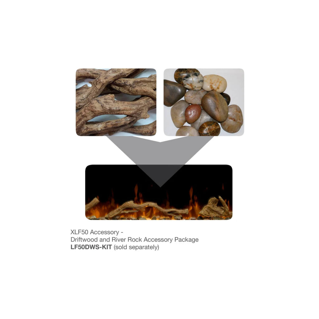 Dimplex IgniteXL Linear Fireplace Electric With Comfort Saver Heating System (SAK82596)