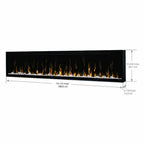 Dimplex IgniteXL Linear Fireplace Electric With Comfort Saver Heating System (SAK82596)