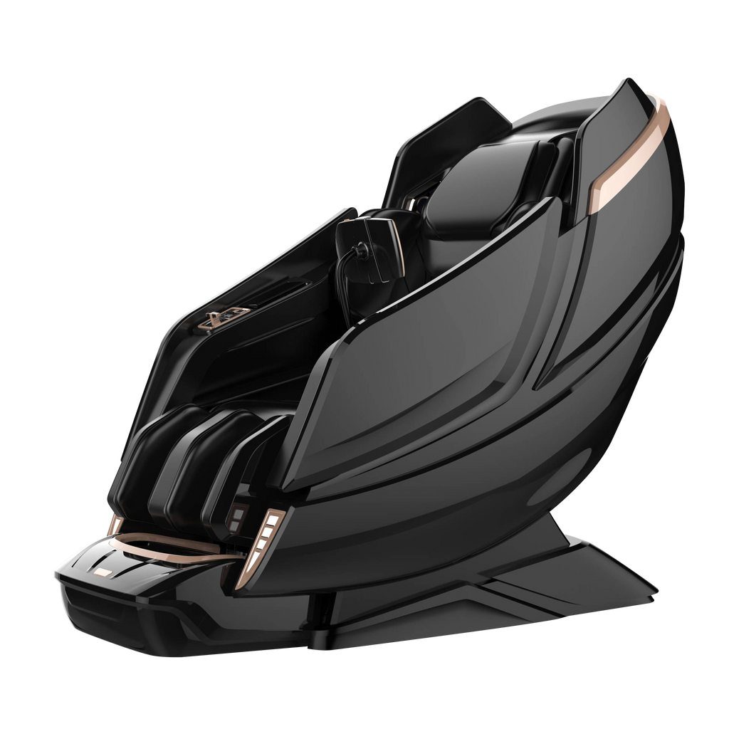 Dios Massage Chair 8D AI Dual Air Tech Touch Roller SL-track with Brain Relaxation Program Dios-1288 Black
