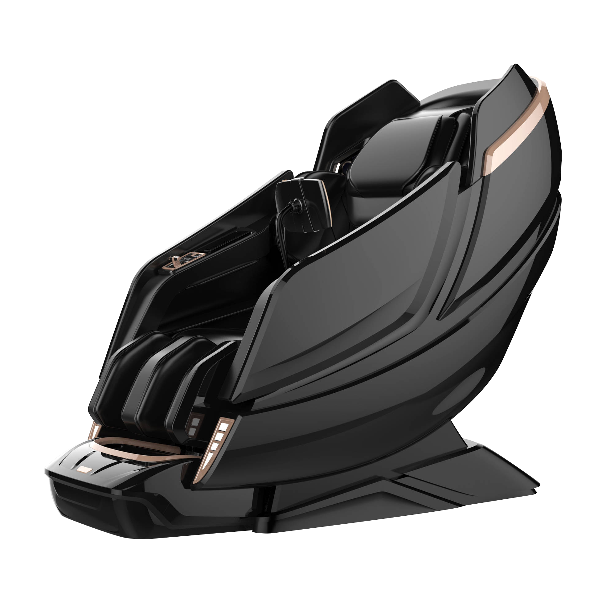 Dios Massage Chair 8D AI Dual Air Tech Touch Roller SL-track with Brain Relaxation Program Dios-1288 Black