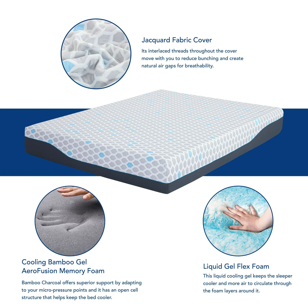 Mlily Ego 10 inch Charcoal Mattress