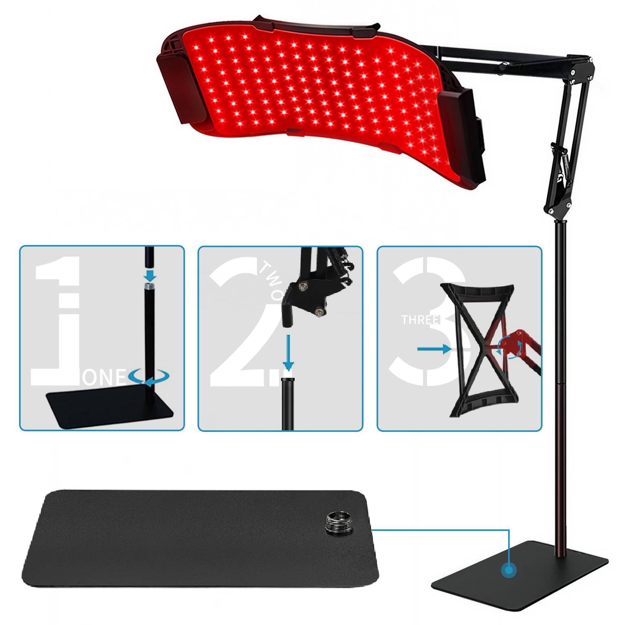 Flexible Five Led Light Therapy Lamp/Panel