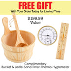 Dynamic "Santiago" 2 Person Low EMF FAR Infrared Sauna