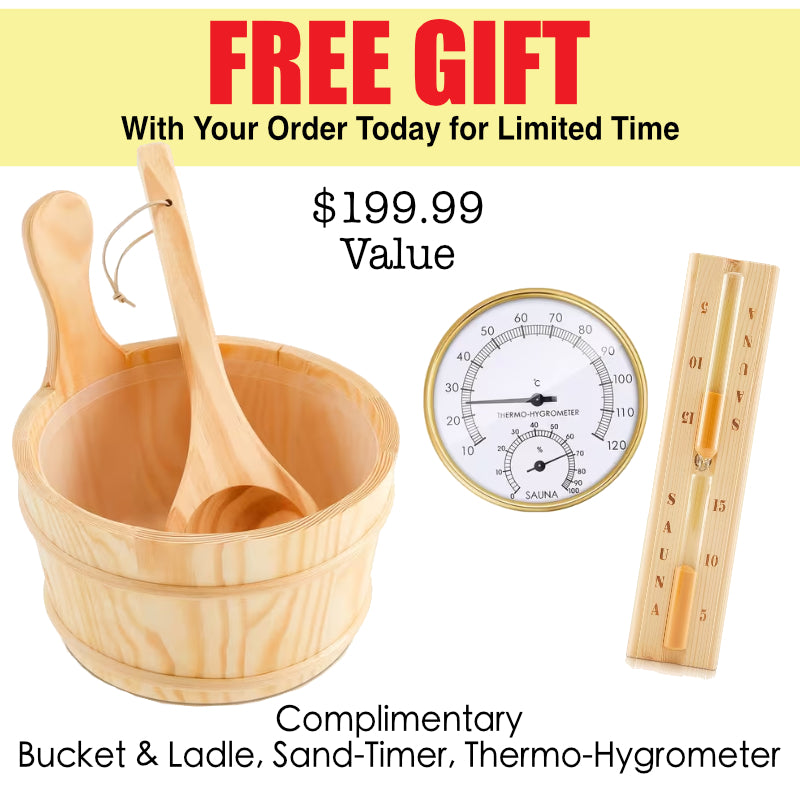 Dynamic "Santiago" 2 Person Low EMF FAR Infrared Sauna