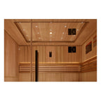 Golden Designs 2025 "Osla Edition" 6-Person Traditional Sauna – Canadian Red Cedar & Pacific Premium Clear Cedar