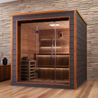 Golden Designs Bergen 6-Person Outdoor-Indoor Traditional Sauna