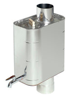 Harvia Pro 20 BK WH Sauna Stove Package – 24kW Wood-Burning Stove with Chimney, Water Heater & Stones