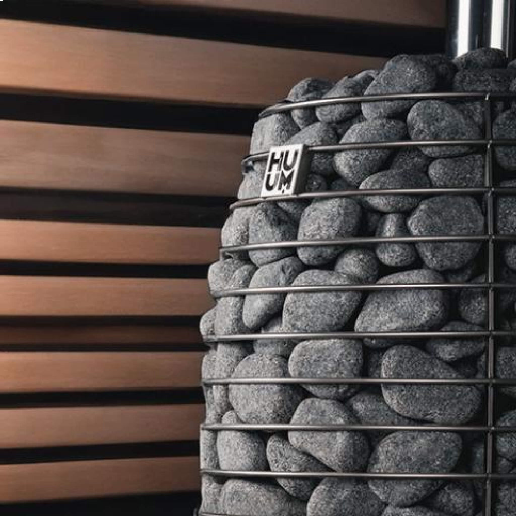 Huum Hive Flow 9.8KW Wood-Burning Sauna Stove With Sauna Stones