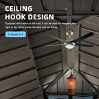 Large Heavy Duty All-Season Steel Top Aluminum Double Roof Backyard Gazebo 12x14FT